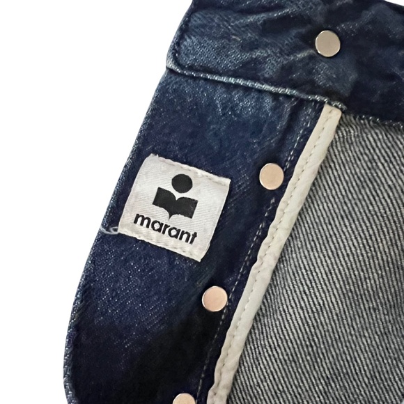 Isabel Marant Blue Denim Midi Skirt - Picture 5 of 6